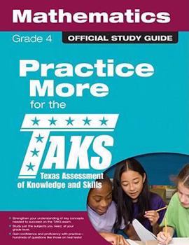 Paperback The Official Taks Study Guide for Grade 4 Mathematics Book