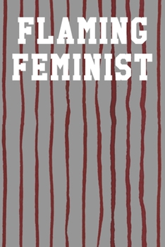 Paperback Flaming Feminist: Guitar Tab Notebook 6"x9" 120 Pages Book