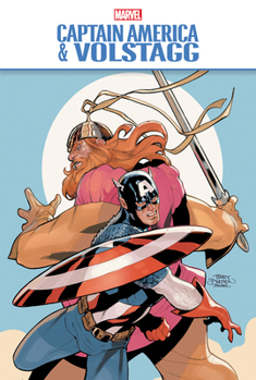 Library Binding Captain America & Volstagg Book