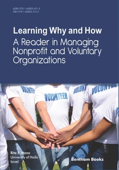 Paperback Learning Why and How: A Reader in Managing Nonprofit and Voluntary Organizations Book