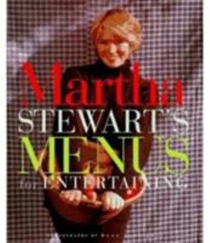 Hardcover Martha Stewart's Menus for Entertaining Book