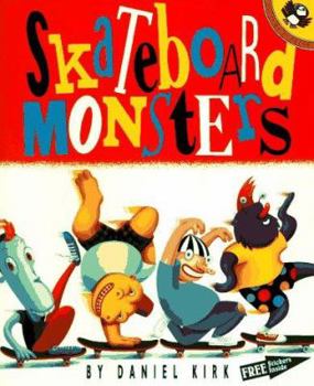 Paperback Skateboard Monsters (Picture Puffins) Book