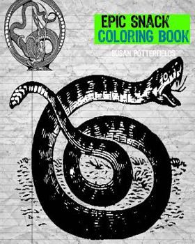 Paperback Epic Snake Coloring Book