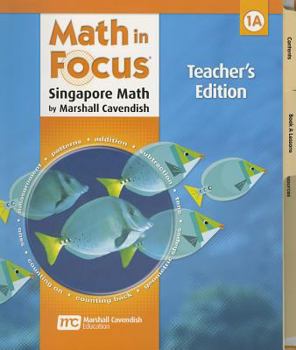 Spiral-bound Math in Focus: Singapore Math, Grade 1A Book