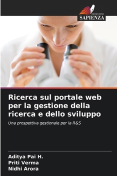 Paperback Ricerca sul portale web per la gestione della ricerca e dello sviluppo [Italian] Book