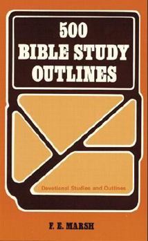 Paperback Five Hundred Bible Study Outlines Book