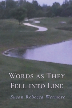 Paperback Words as They Fell into Line Book