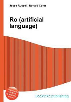 Paperback Ro (Artificial Language) Book