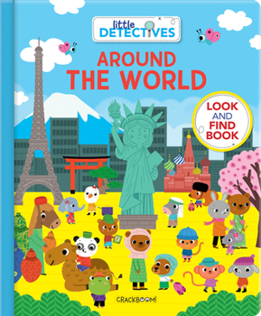Board book Little Detectives Around the World: A Look and Find Book