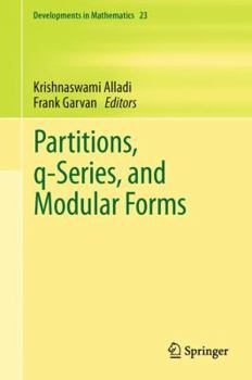 Hardcover Partitions, Q-Series, and Modular Forms Book