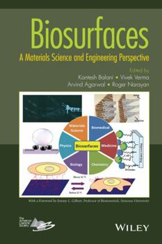 Hardcover Biosurfaces: A Materials Science and Engineering Perspective Book