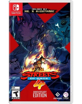 Game - Nintendo Switch Streets Of Rage 4 Anniversary Ed Book