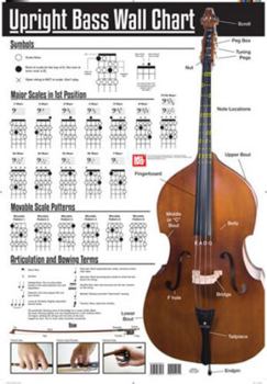 Paperback Upright Bass Wall Chart Book