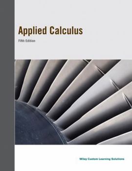 Loose Leaf Applied Calculus Fifth Addition Book