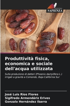 Paperback Produttività fisica, economica e sociale dell'acqua utilizzata [Italian] Book