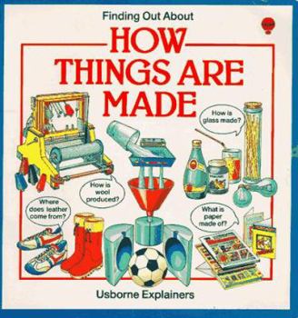 Paperback Finding Out about How Things Are Made Book