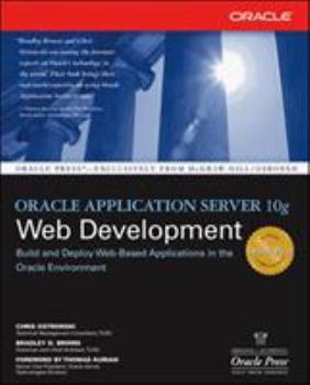 Paperback Oracle Application Server 10g Web Development Book