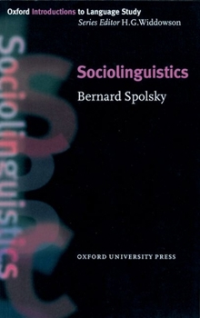 Paperback Sociolinguistics Book