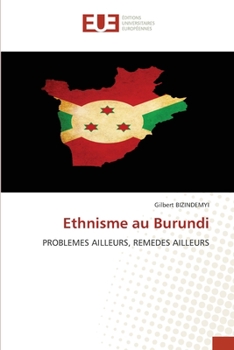 Paperback Ethnisme au Burundi [French] Book