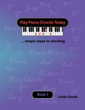 Paperback Play Piano Chords Today 1: ... simple steps to chording Book