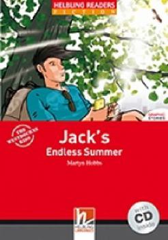 Board book Jack's Endless Summer - Book and Audio CD Pack - Level 1 [Portuguese] Book