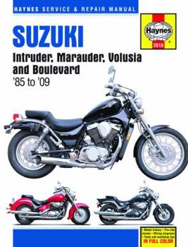 Hardcover Suzuki Intruder, Marauder, Volusia and Boulevard 85 to 09 Book