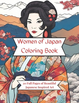 Paperback Women of Japan Coloring Book