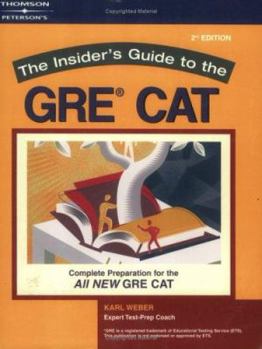 Paperback Insider's Guide: GRE Cat, 2nd Ed Book
