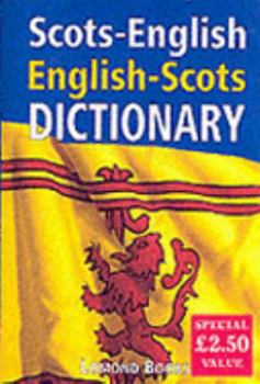 Hardcover Scots-English Dictionary Book
