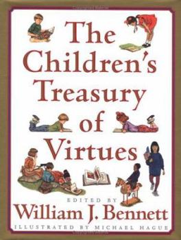 Hardcover The Children's Treasury of Virtues Book