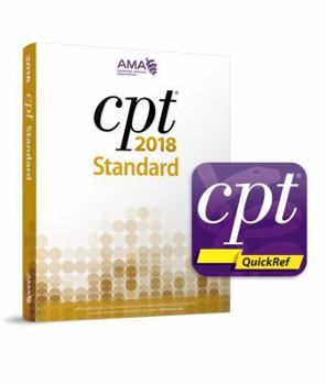 Paperback CPT 2018 Standard Codebook and CPT Quickref App Package Book