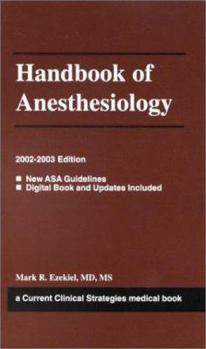 Paperback Anesthesiology, 2002-2003 Edition Book