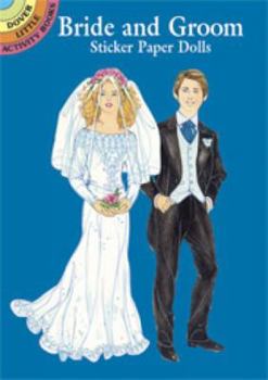 Bride and Groom Sticker Paper Dolls