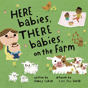 Board book Here Babies, There Babies on the Farm Book