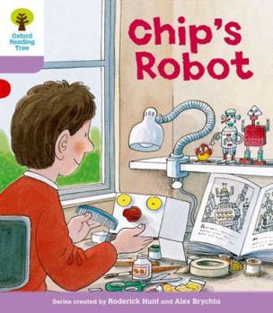 Paperback Oxford Reading Tree: Level 1+: More First Sentences B: Chip's Robot Book