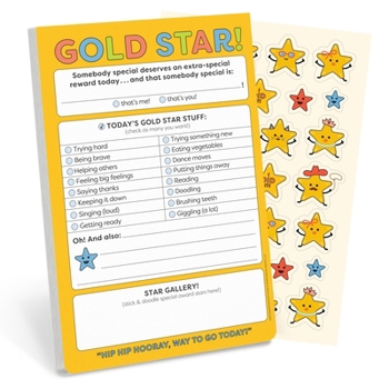 Misc. Gold Star! Playtime Pad with Sticker Sheet Book