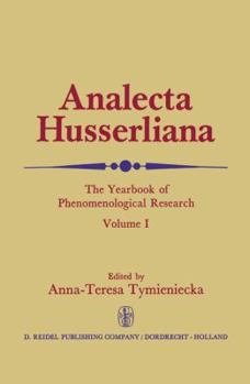 Paperback Analecta Husserliana Book