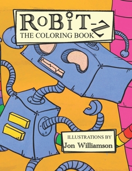 Paperback Robitz: The Coloring Book