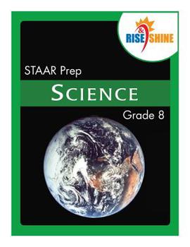 Paperback Rise & Shine STAAR Prep Grade 8 Science Book