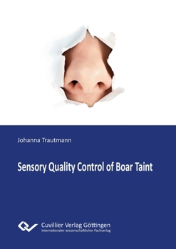 Paperback Sensory Quality Control of Boar Taint Book