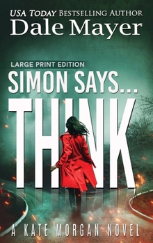 Hardcover Simon Says... Think [Large Print] Book