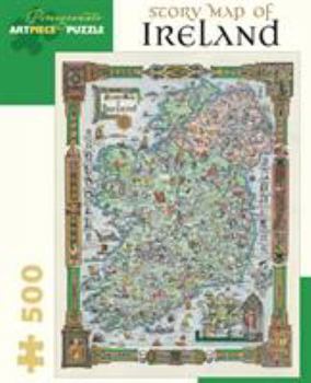 Misc. Supplies Story Map of Ireland: 500 Piece Jigsaw Puzzle Book