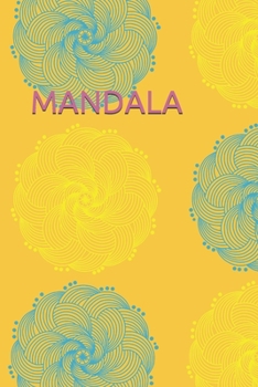 Paperback Mandala: Dot Grid Journal or Notebook (6x9 inches) with 120 Pages Notizbuch Book