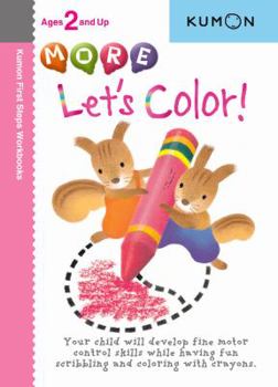 Paperback Kumon More Let's Color Book