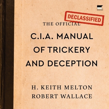 MP3 CD The Official CIA Manual of Trickery and Deception Book