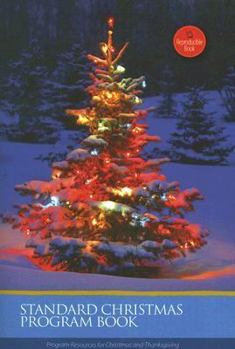 Paperback Standard Christmas Program Book