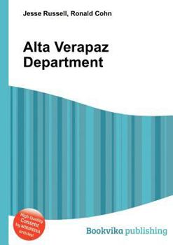 Paperback Alta Verapaz Department Book