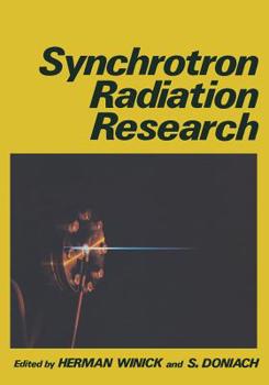 Paperback Synchrotron Radiation Research Book