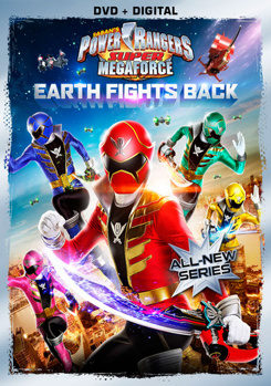 DVD Power Rangers Super Megaforce Volume 1: Earth Fights Back Book