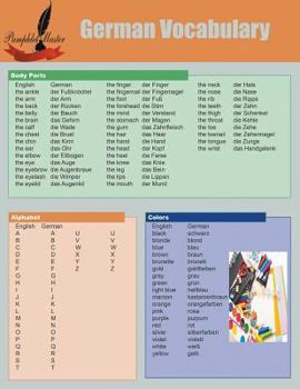 Paperback German Vocabulary Book